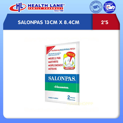 SALONPAS 13CMx8.4CM (2'S)
